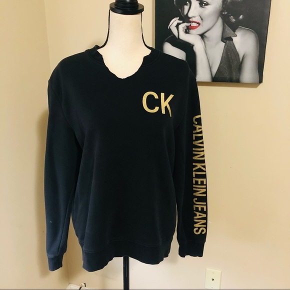 Calvin Klein Logo Sweatshirt - Picture 1 of 5